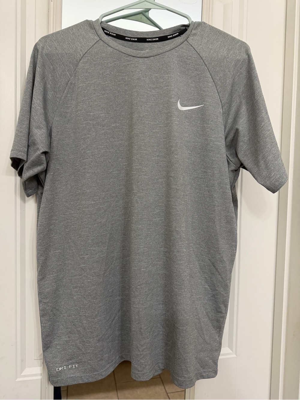 Nike Gray Dri-FIT Short Sleeve Performance Tee
